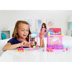 Barbie Skipper Babysitters Bounce House Playset