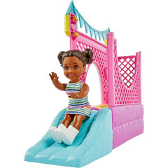 Barbie Skipper Babysitters Bounce House Playset