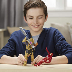 Marvel Avengers Infinity War Iron Man vs Thanos Battle Figures - French Language