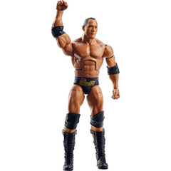 WWE Elite Collection Wrestlemania Build-a-Figure The Rock and Gene Okerlund Figure
