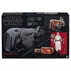 STAR WARS The Black Series Rey’s Speeder Jakku Figure - Maqio