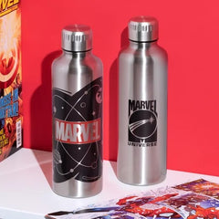 Marvel Stainless Steel Water Bottle with Marvel Logo 500ml