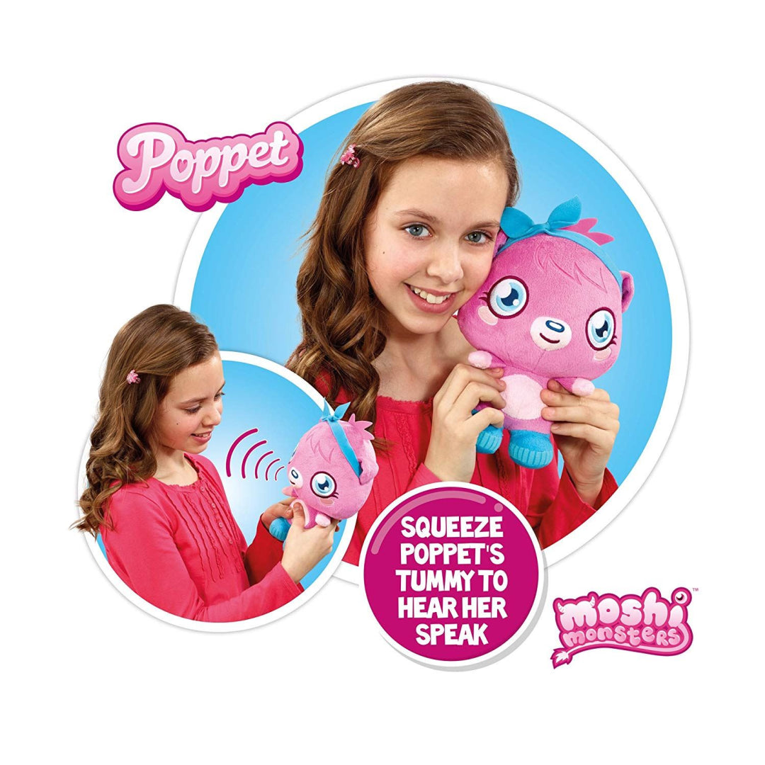 Moshi Monsters Talking Plush Toy - Poppet (78733) - Maqio