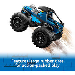 LEGO City 60402 Blue Monster Truck Toy Vehicle Set