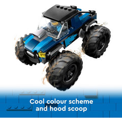 LEGO City 60402 Blue Monster Truck Toy Vehicle Set