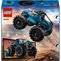 LEGO City 60402 Blue Monster Truck Toy Vehicle Set