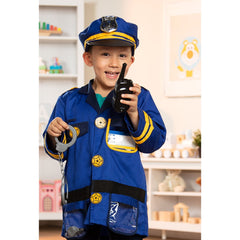 Melissa & Doug Police Officer Unisex CostumeAges 3 to 6