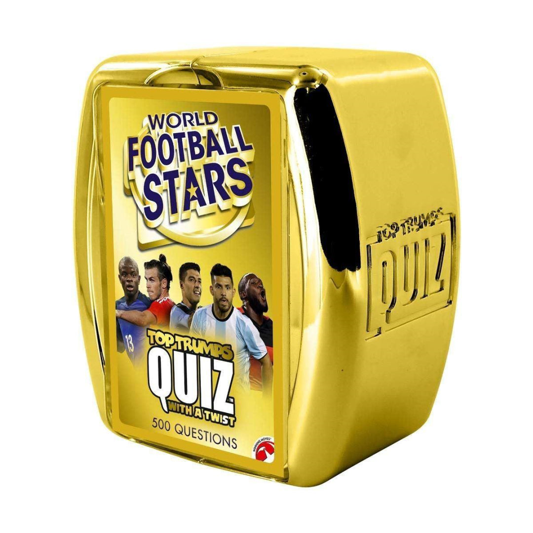 Top Trumps World Football Stars Quiz Game - Maqio