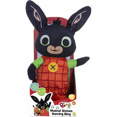 Bing Musical Statues Dancing Soft Toy Red