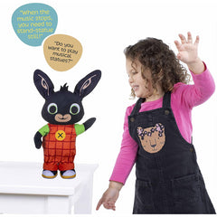 Bing Musical Statues Dancing Soft Toy Red