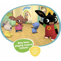 Bing Musical Statues Dancing Soft Toy Red