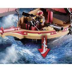 Playmobil Pirates Skull Pirate Ship 132pc