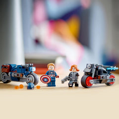 LEGO 76260 Marvel Avengers Black Widow & Captain Americas Motorcycles