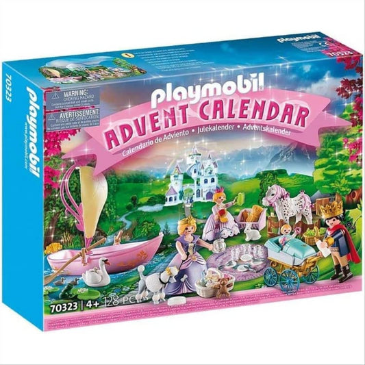 Playmobil Advent Calendar Royal Picnic Christmas Toy 128pc 70323Â
