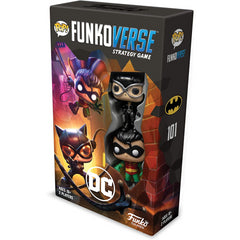 Funko Funkoverse Extension DC Comics Super Heroes Board Game and 2 Characters
