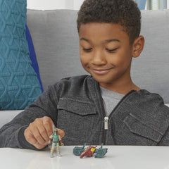 Star Wars Mission Fleet Gear Boba Fett 2.5-Inch-Scale Figure and Vehicle