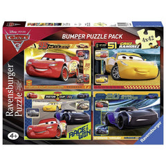 Ravensburger Cars 3 Jigsaw Puzzles - 4Â x 42Â Pieces Bumper Pack - Maqio