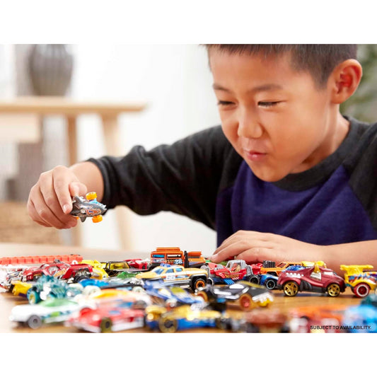 Hot Wheels Set of 20 1:64 Scale Toy Trucks and Cars