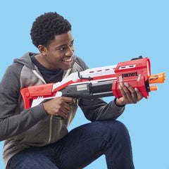 Nerf Fortnite Pump Action Mega Blasting Pup Action Dart Blaster & 8 Darts