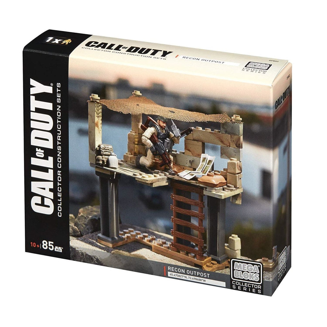 Mega Bloks Call of Duty Recon Outpost Collector Contruction Set DPB52 - Maqio