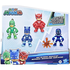 PJ Masks Collectibles Hero Vs Villian 4 pack