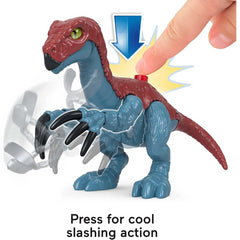 Imaginext Jurassic World Action Figure - Therizinosaurus & Owen Dinosaur