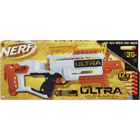 Nerf Ultra Dorado Motorised Blaster Fast-Back Loading 12 Darts