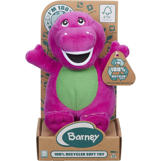 Barney Eco Soft Toy Supersoft Plush