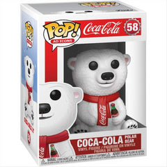 Funko Pop Ad Icons Coca-Cola Polar Bear Collectible Figure