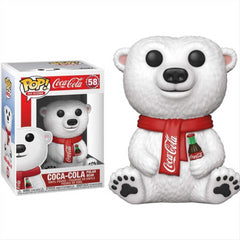Funko Pop Ad Icons Coca-Cola Polar Bear Collectible Figure
