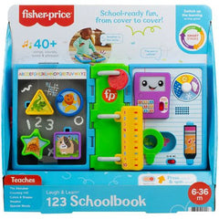 Fisher-Price Laugh & Learn 123 Schoolbook Electronic Activity Toy