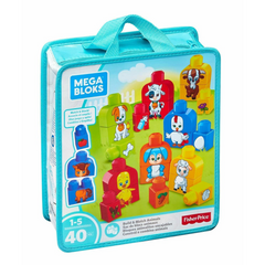 Mega Bloks Basics Build and Match Animals Set