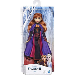 Frozen Disney Anna Fashion Doll With Long Red Hair