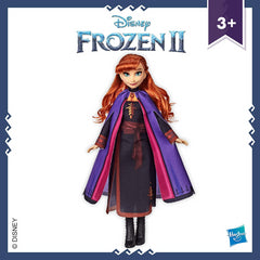 Frozen Disney Anna Fashion Doll With Long Red Hair