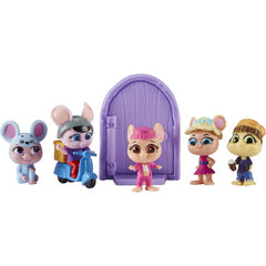 Mouse in The House Millie & Friends 5 Pack Collectable Toys Figures
