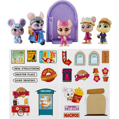 Mouse in The House Millie & Friends 5 Pack Collectable Toys Figures