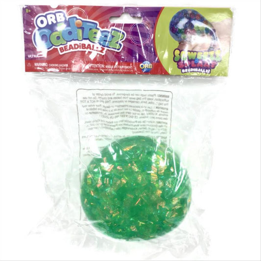 Orb Odditeez BeadiBallz Ultra Sparkle Ribbon Green - Maqio