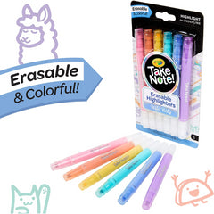 Crayola Take Note Eraseable Highlighters in 6 Colours