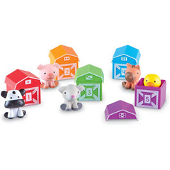 Learning Resources Peekaboo Learning Farm Counting and Puppet Play