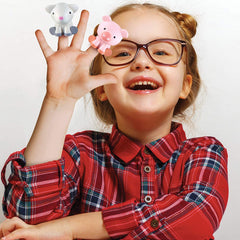 Learning Resources Peekaboo Learning Farm Counting and Puppet Play