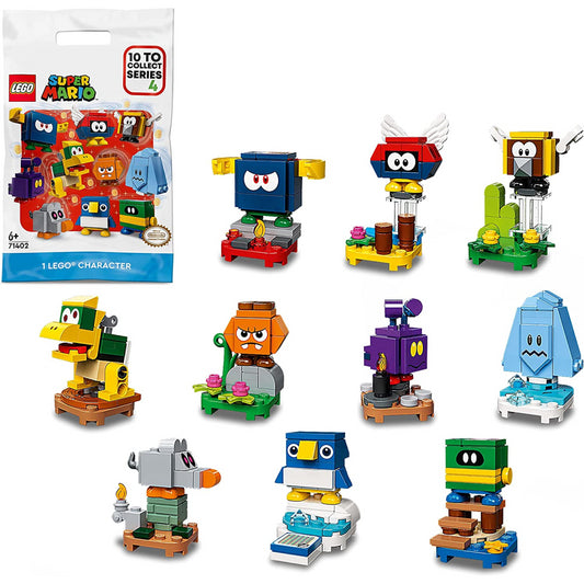 Lego Mario Bros Character Packs Series 4 Collectibles - 1 Pack Random Figure 71402