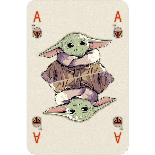 Waddingtons of London Number 1 Star Wars The Mandalorian Playing Cards