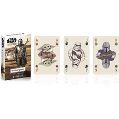 Waddingtons of London Number 1 Star Wars The Mandalorian Playing Cards