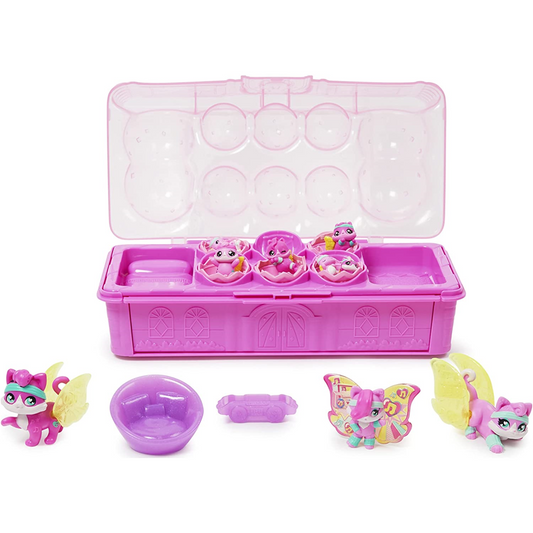 Hatchimals CollEGGtibles Cat Family Carton 10 Characters & 2 Accessories