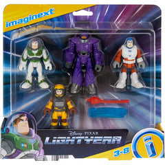 Imaginext Disney Pixar Lightyear 4-pack Action Figures