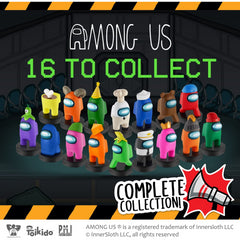 Among Us Pack of 4 Crewmate Figures Stampers Series 2
