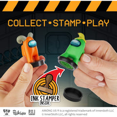 Among Us Pack of 4 Crewmate Figures Stampers Series 2