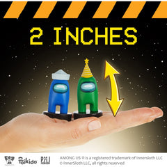 Among Us Pack of 4 Crewmate Figures Stampers Series 2