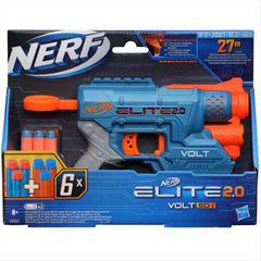 Nerf Elite 2.0 Volt SD-1 Blaster 6 Official Darts Light Beam Targeting