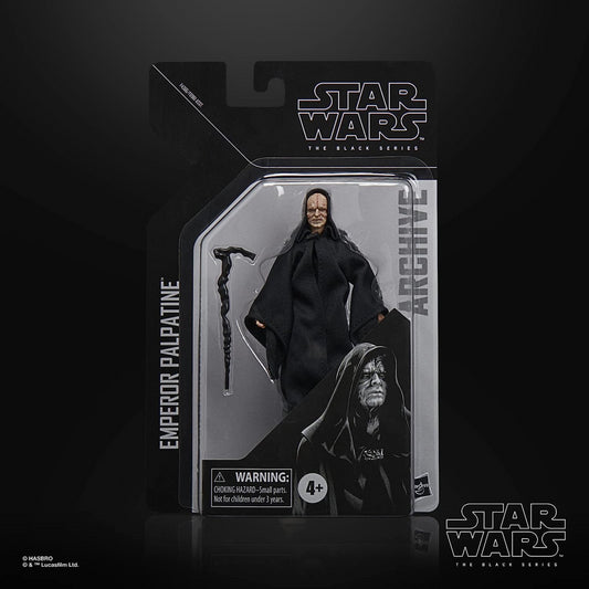 Star Wars Black Series Archive Emperor Palpatine 6 Inch Action Figure